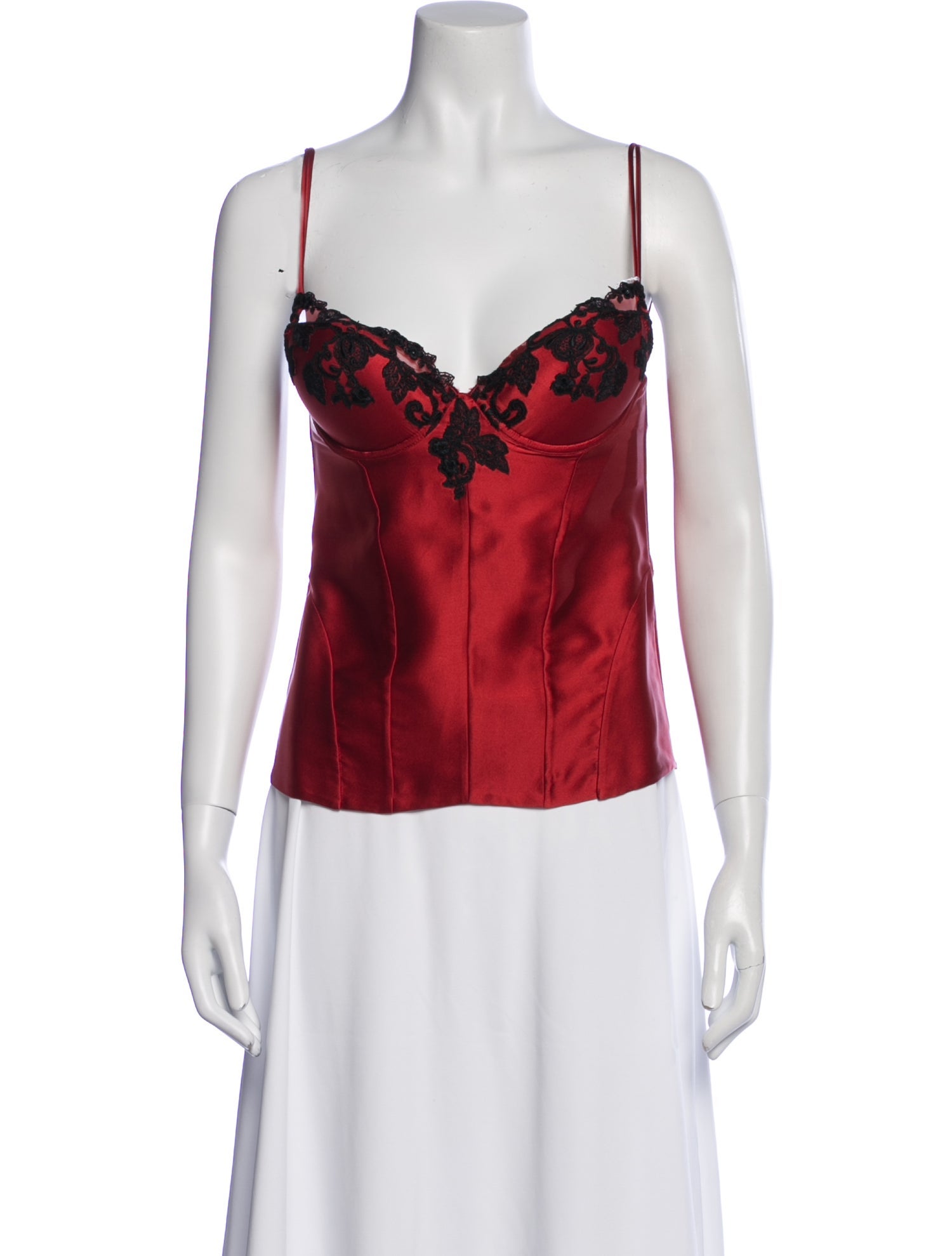 La Perla Silk Mesh Accents Pajamas