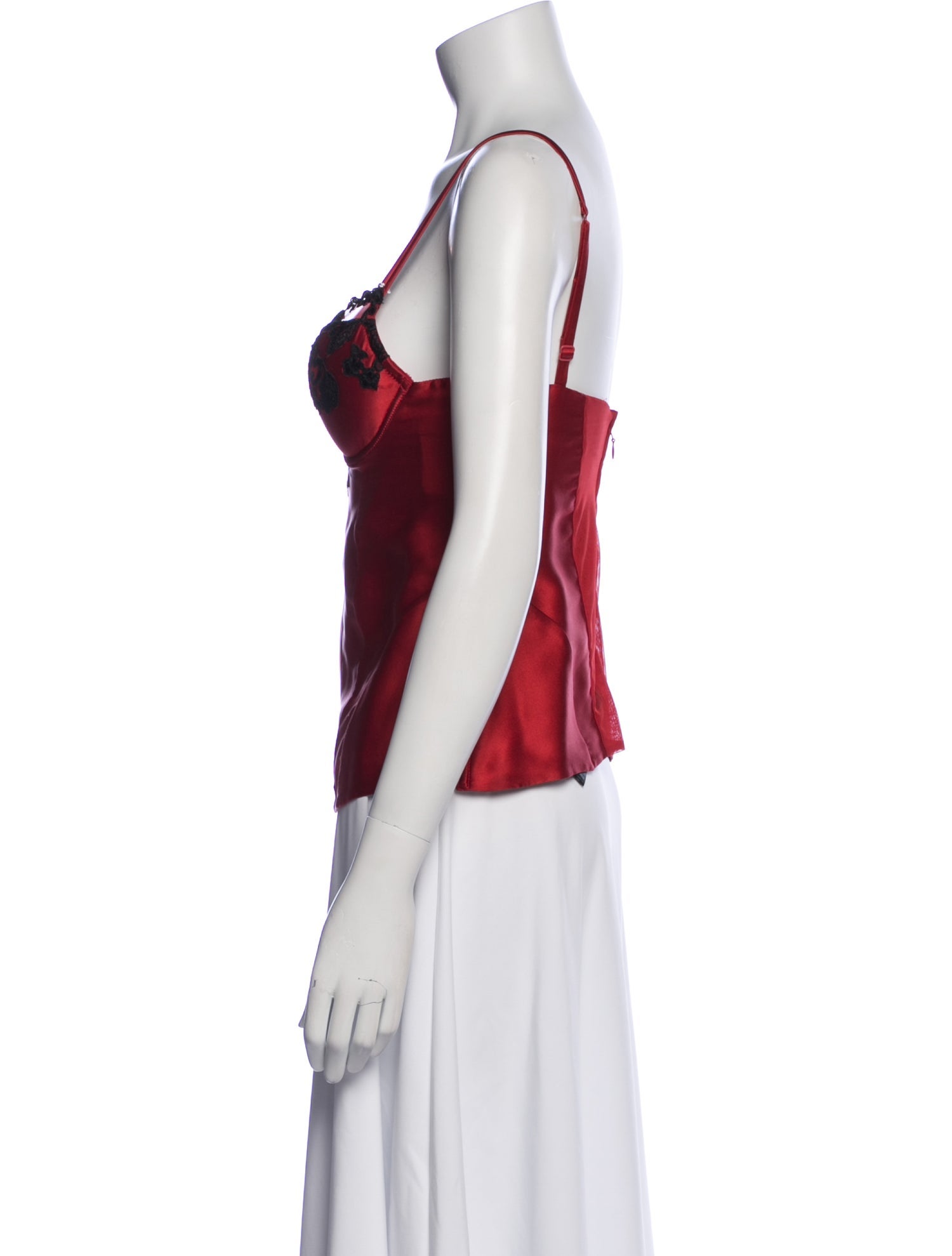 La Perla Silk Mesh Accents Pajamas