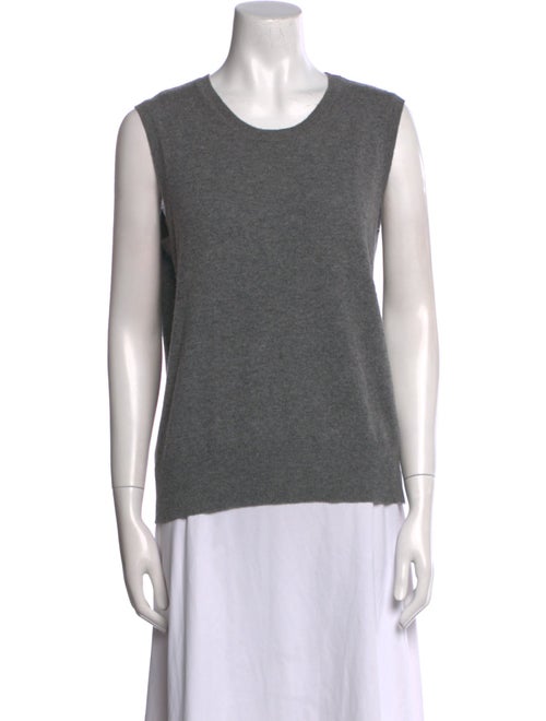 La Perla Merino Wool Scoop Neck Top
