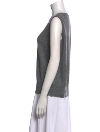 La Perla Merino Wool Scoop Neck Top