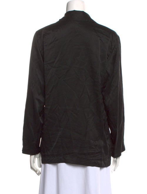 La Perla Silk Long Sleeve Button-Up Top