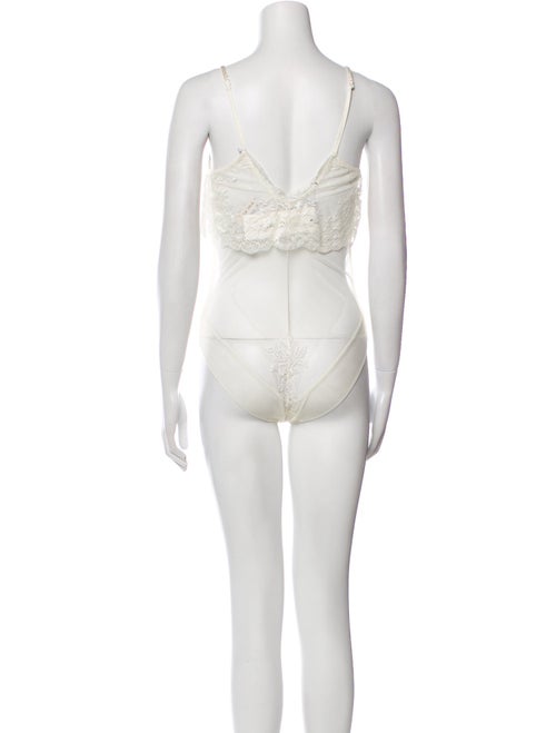 La Perla V-Neck Sleeveless Bodysuit