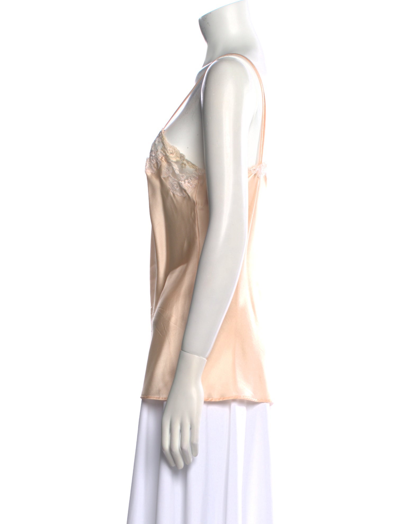 La Perla Silk Square Neckline Blouse