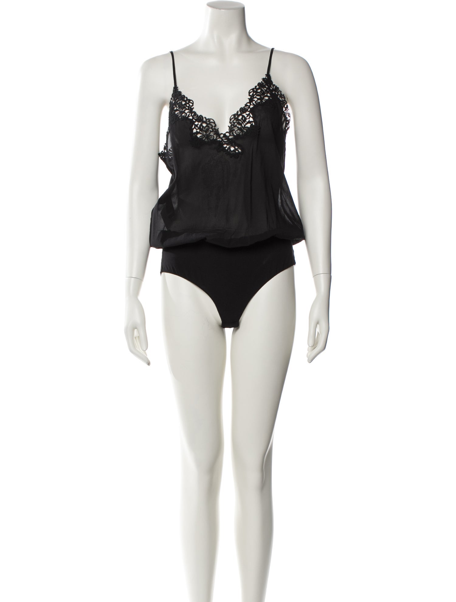 La Perla Silk V-Neck Bodysuit