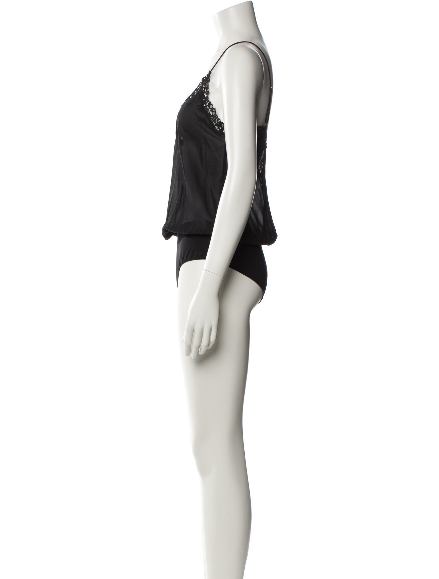 La Perla Silk V-Neck Bodysuit