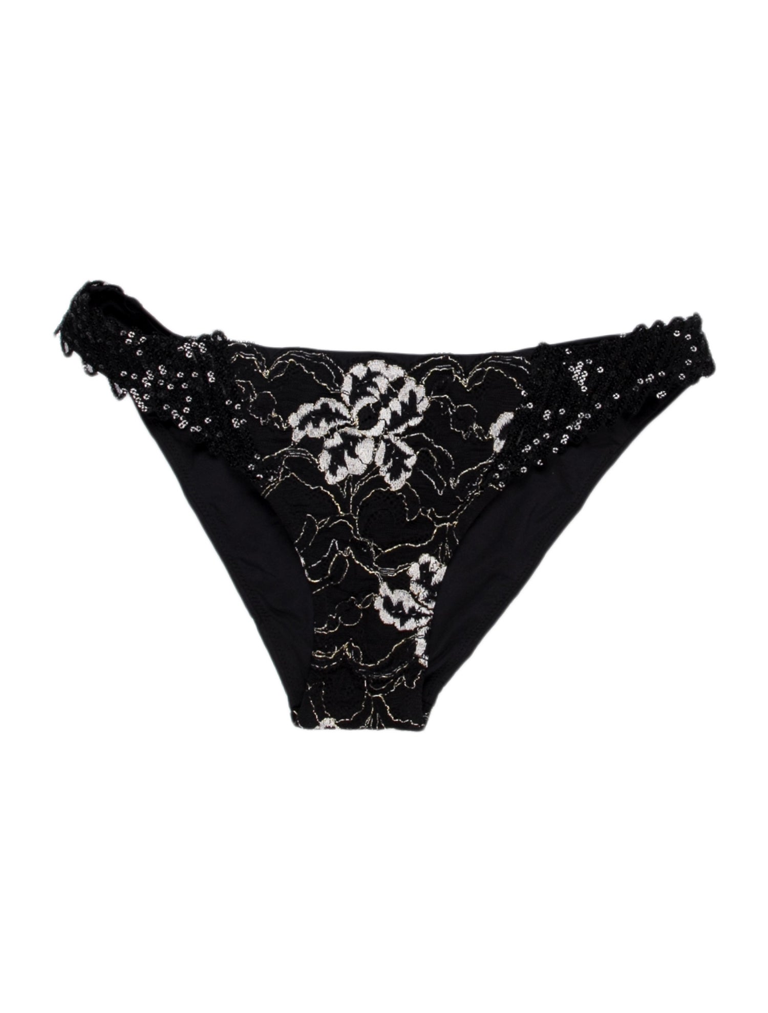 La Perla Patterned Sequin Embellishments Bottoms w/ Tags