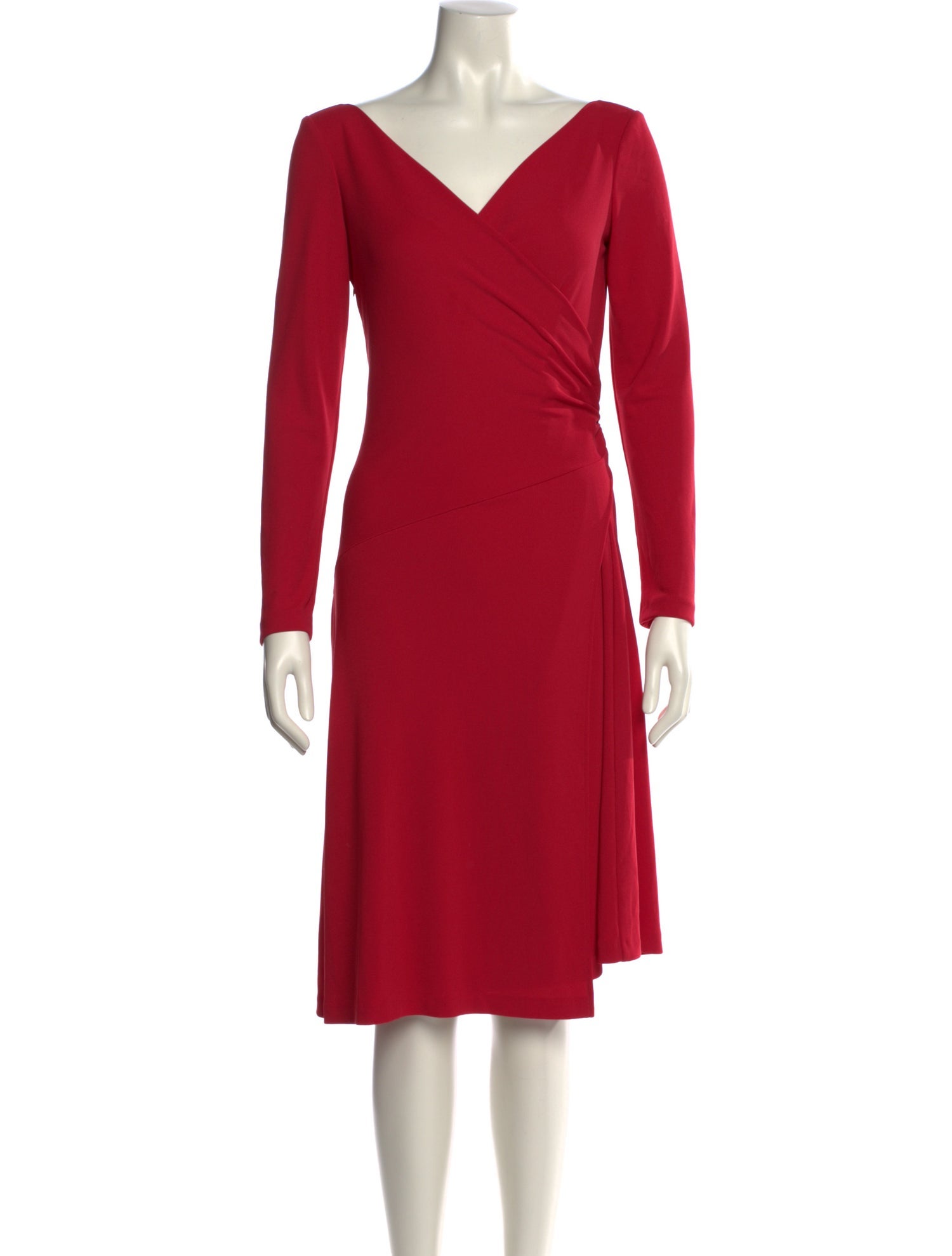 La Perla V-Neck Knee-Length Dress
