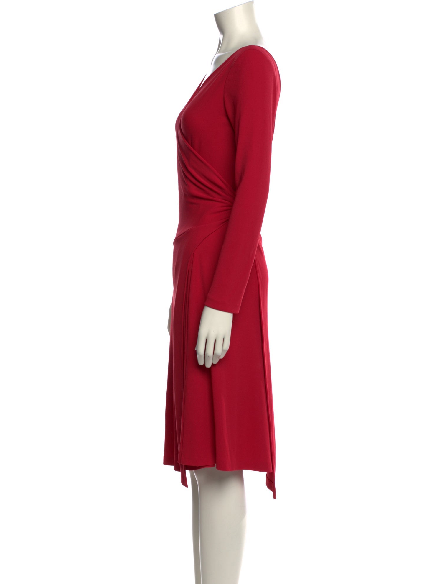 La Perla V-Neck Knee-Length Dress