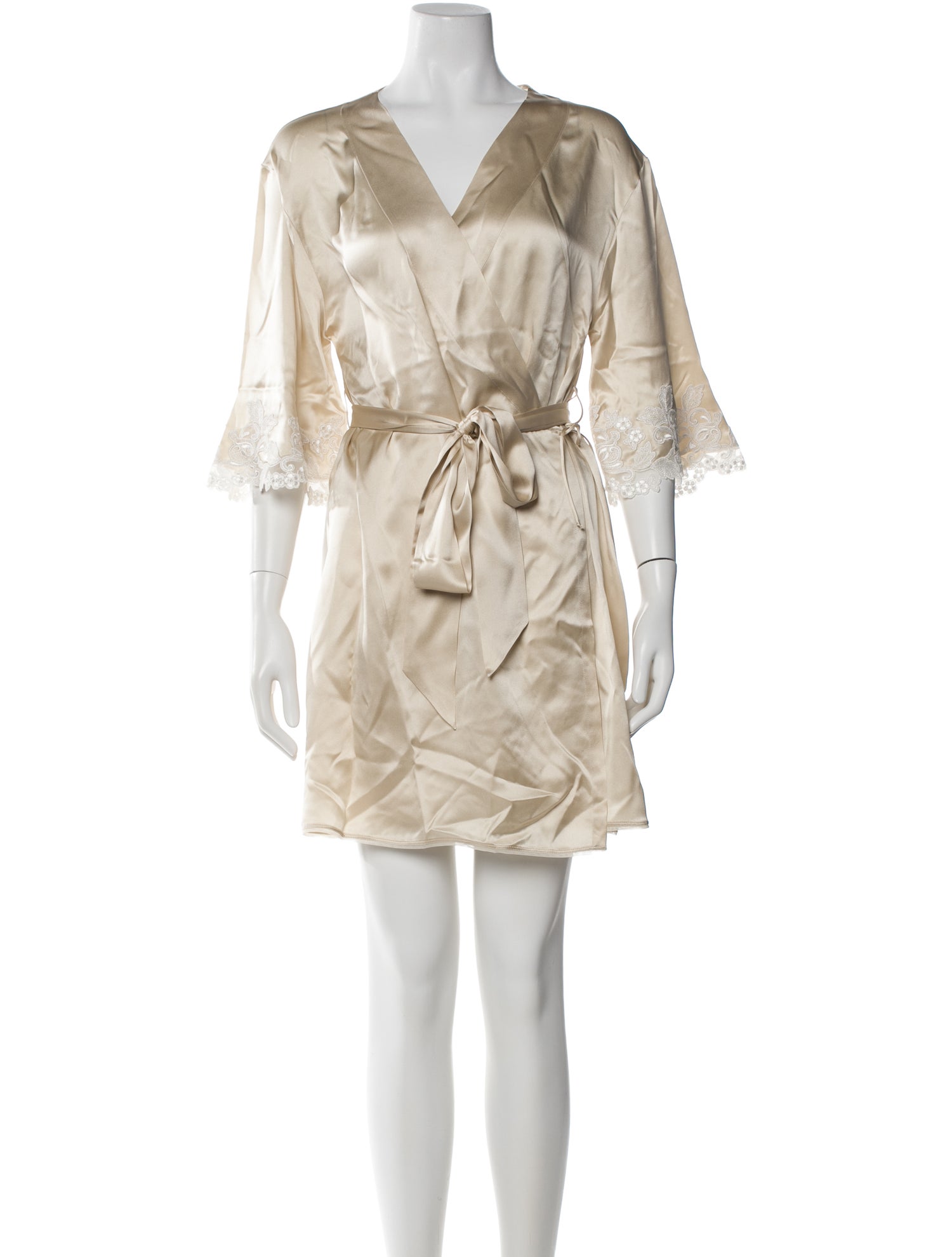 La Perla Eyelet Trim Robe w/ Tags