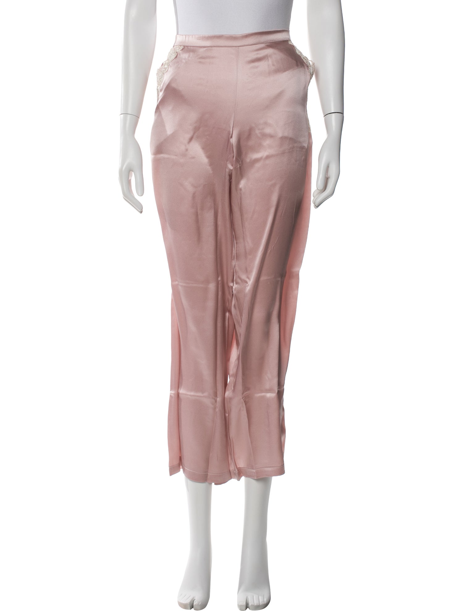 La Perla Silk Embroidered Accent Pajamas