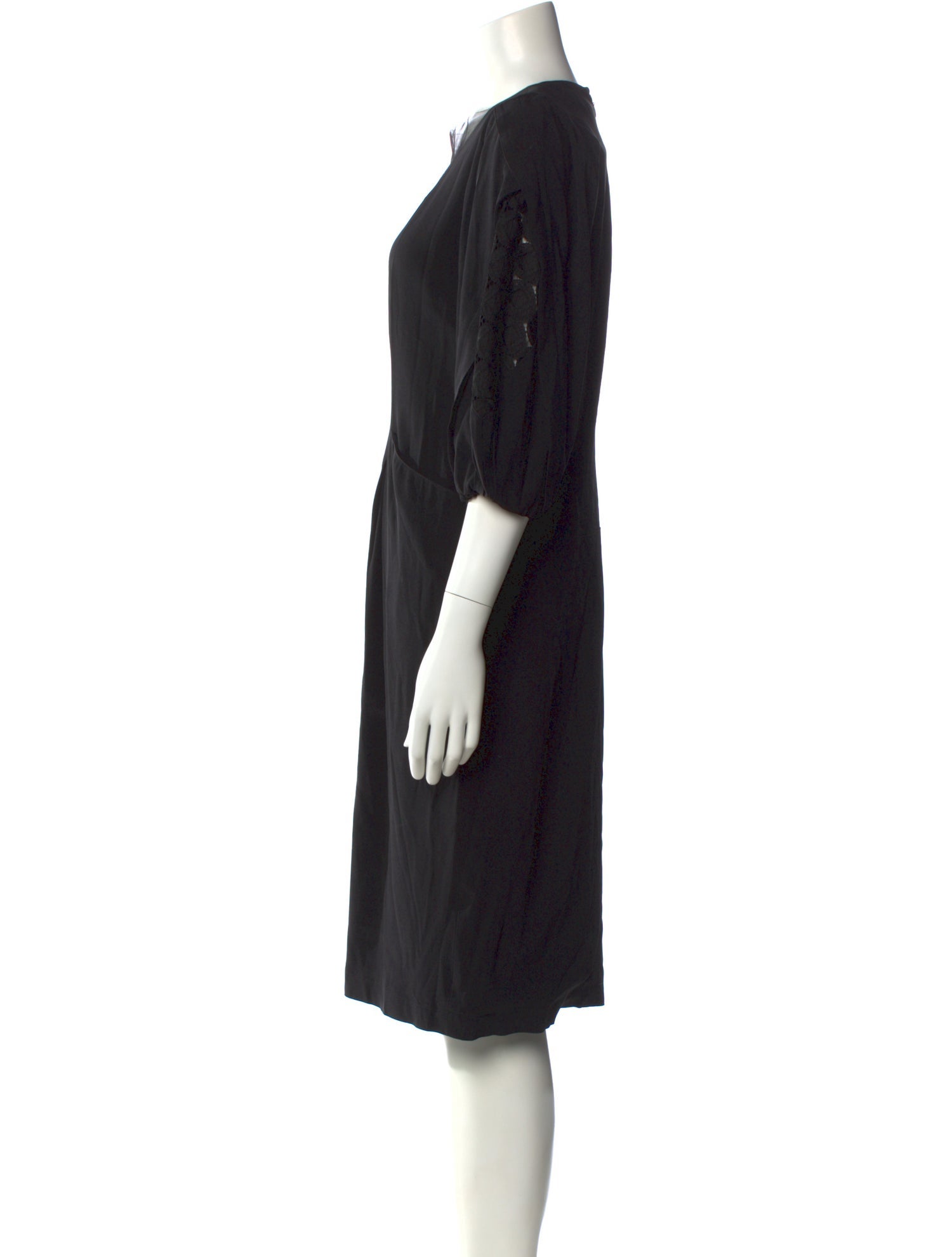 La Perla Scoop Neck Knee-Length Dress