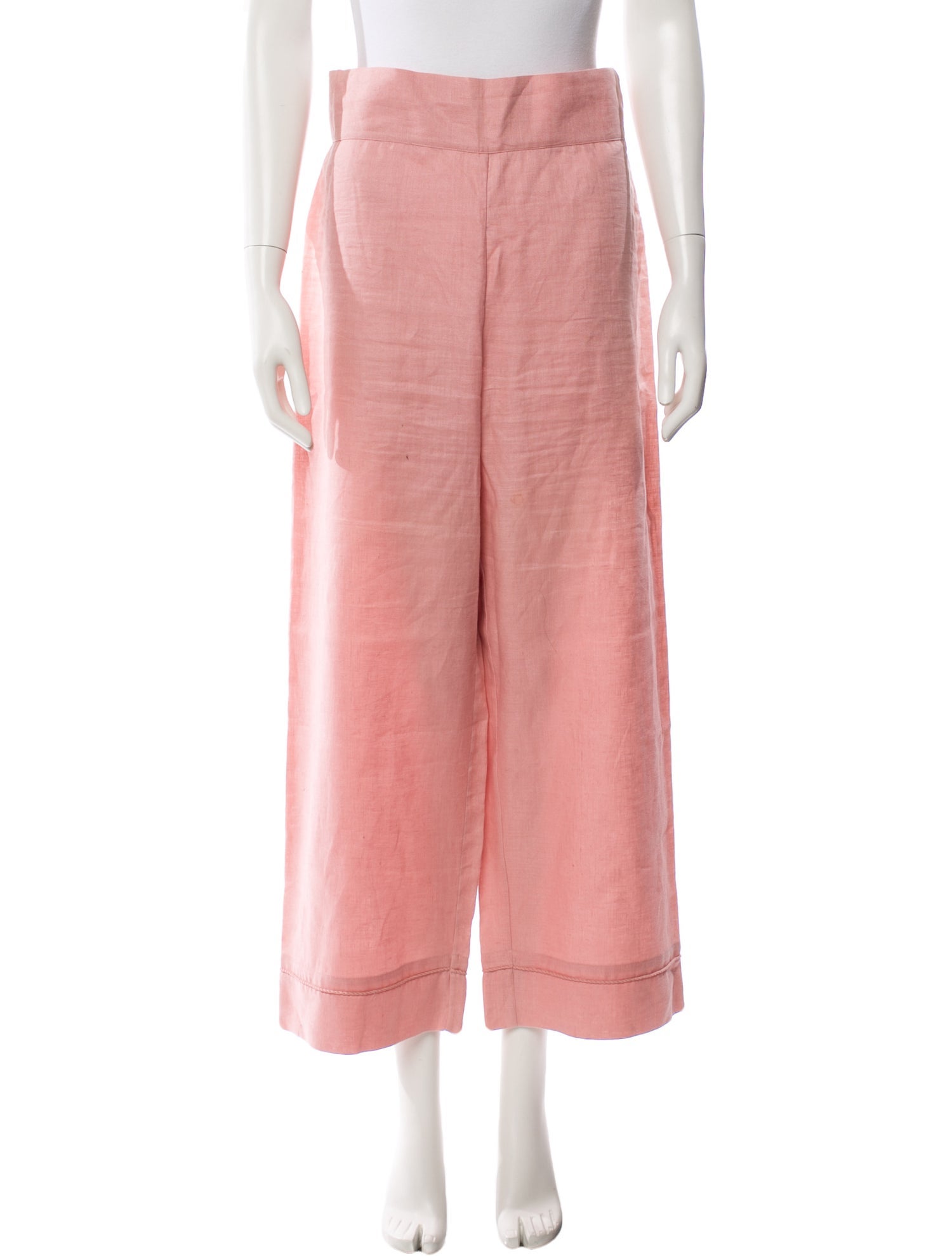 La Perla Linen Wide Leg Pants