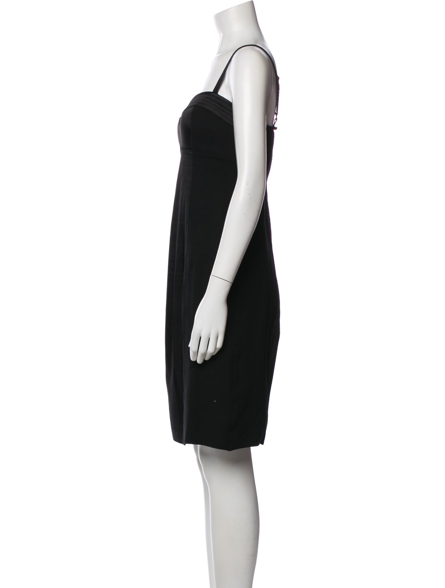 La Perla Square Neckline Knee-Length Dress