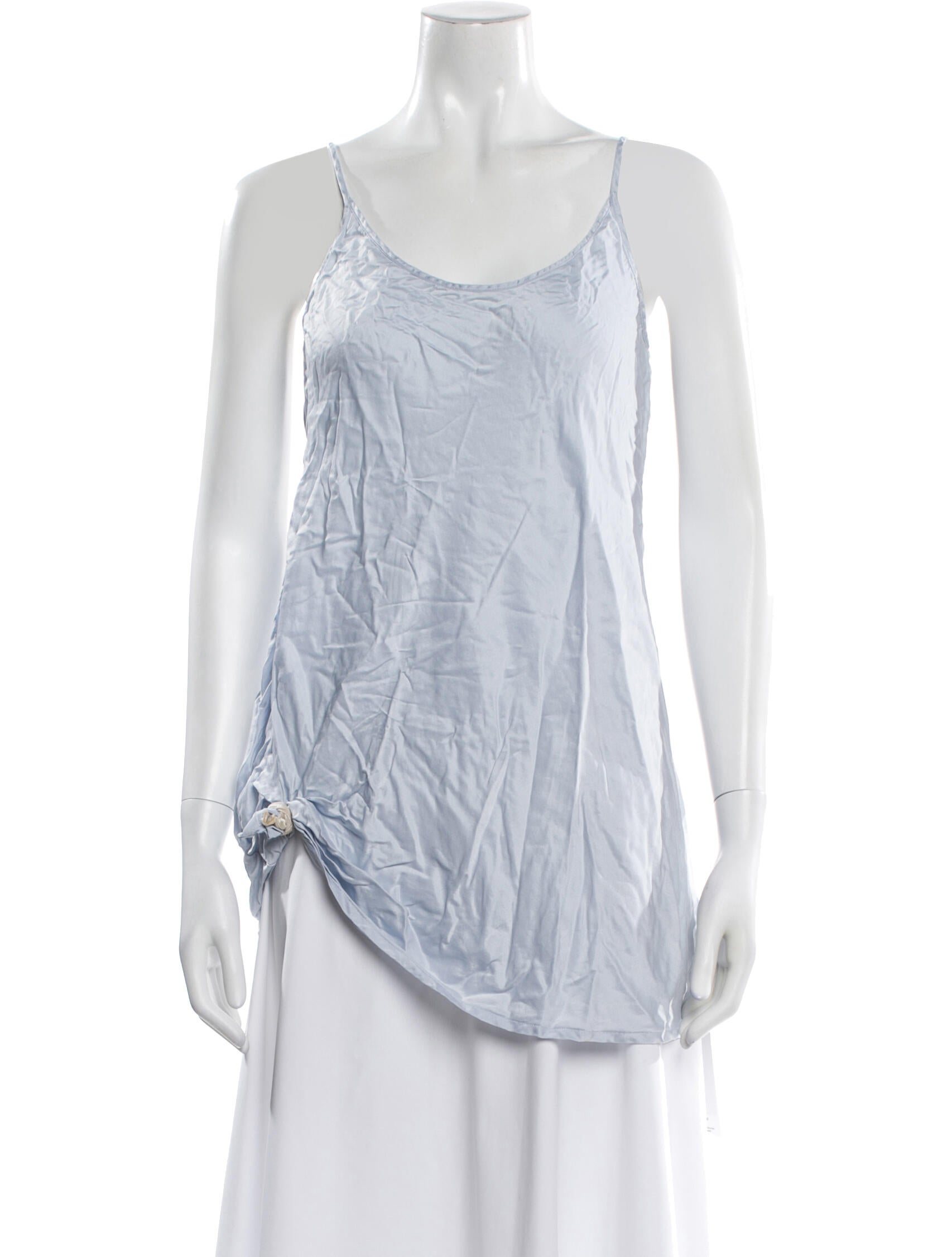 La Perla Scoop Neck Sleeveless Top