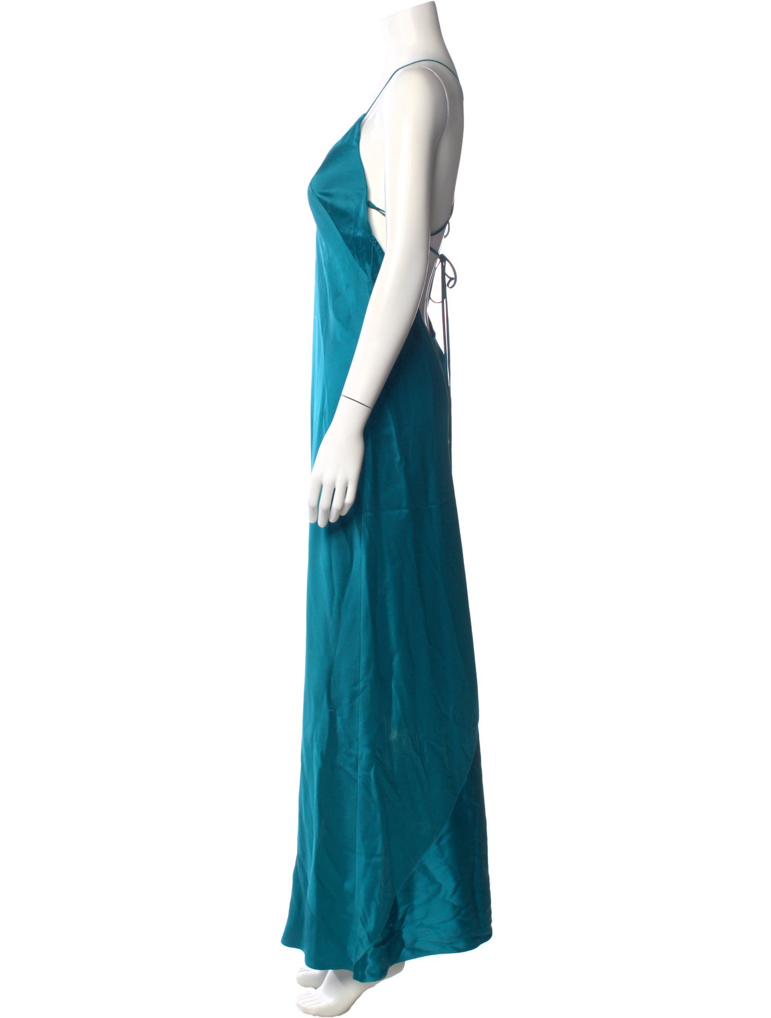 La Perla V-Neck Long Dress