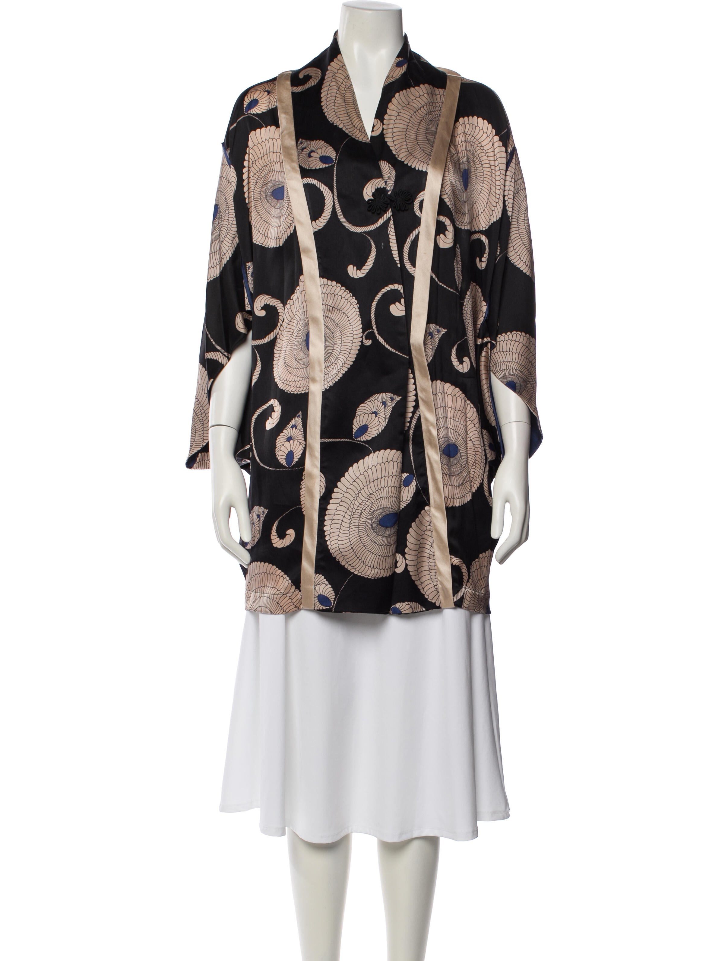 La Perla Silk Printed Evening Jacket