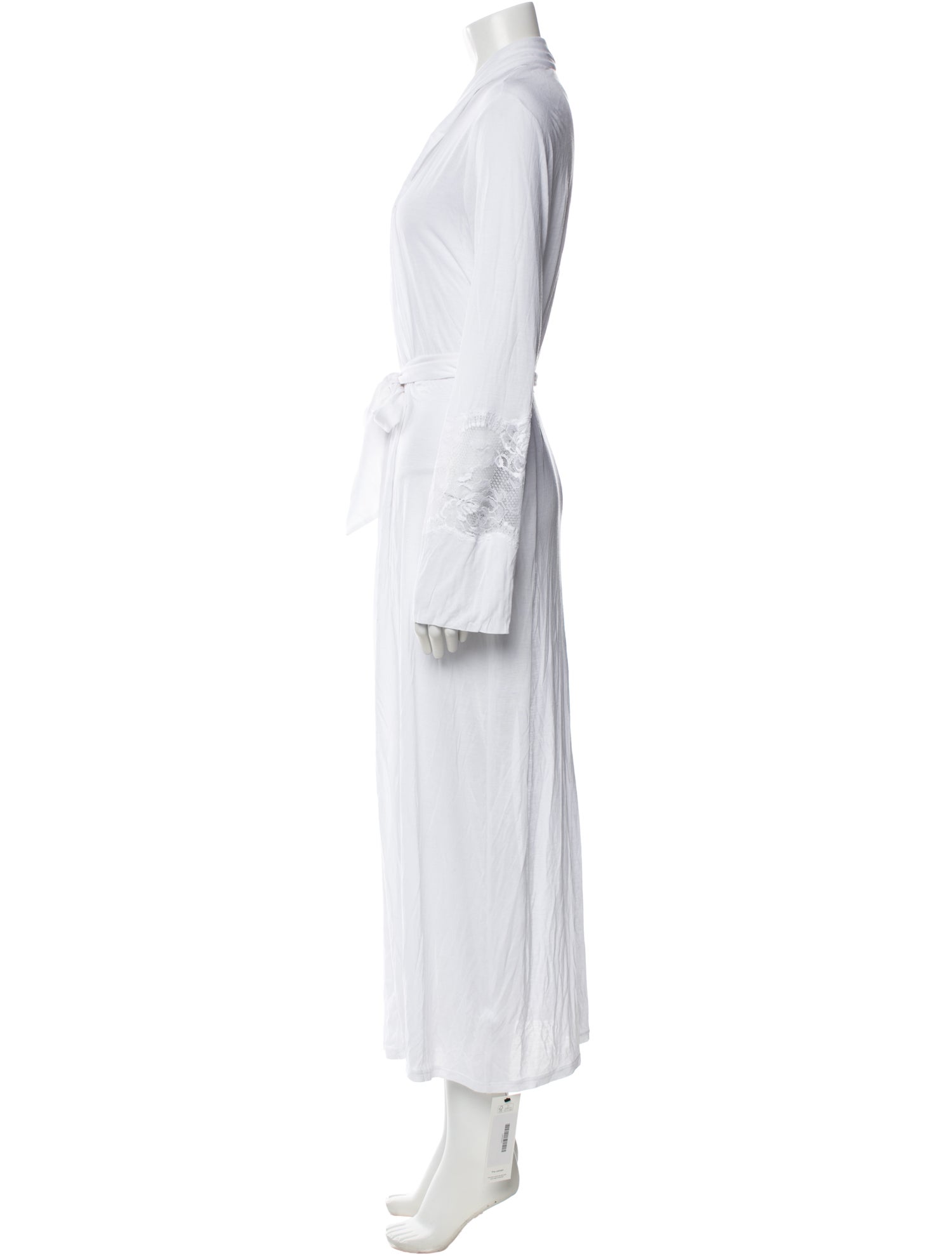 La Perla Lace Trim Embellishment Robe