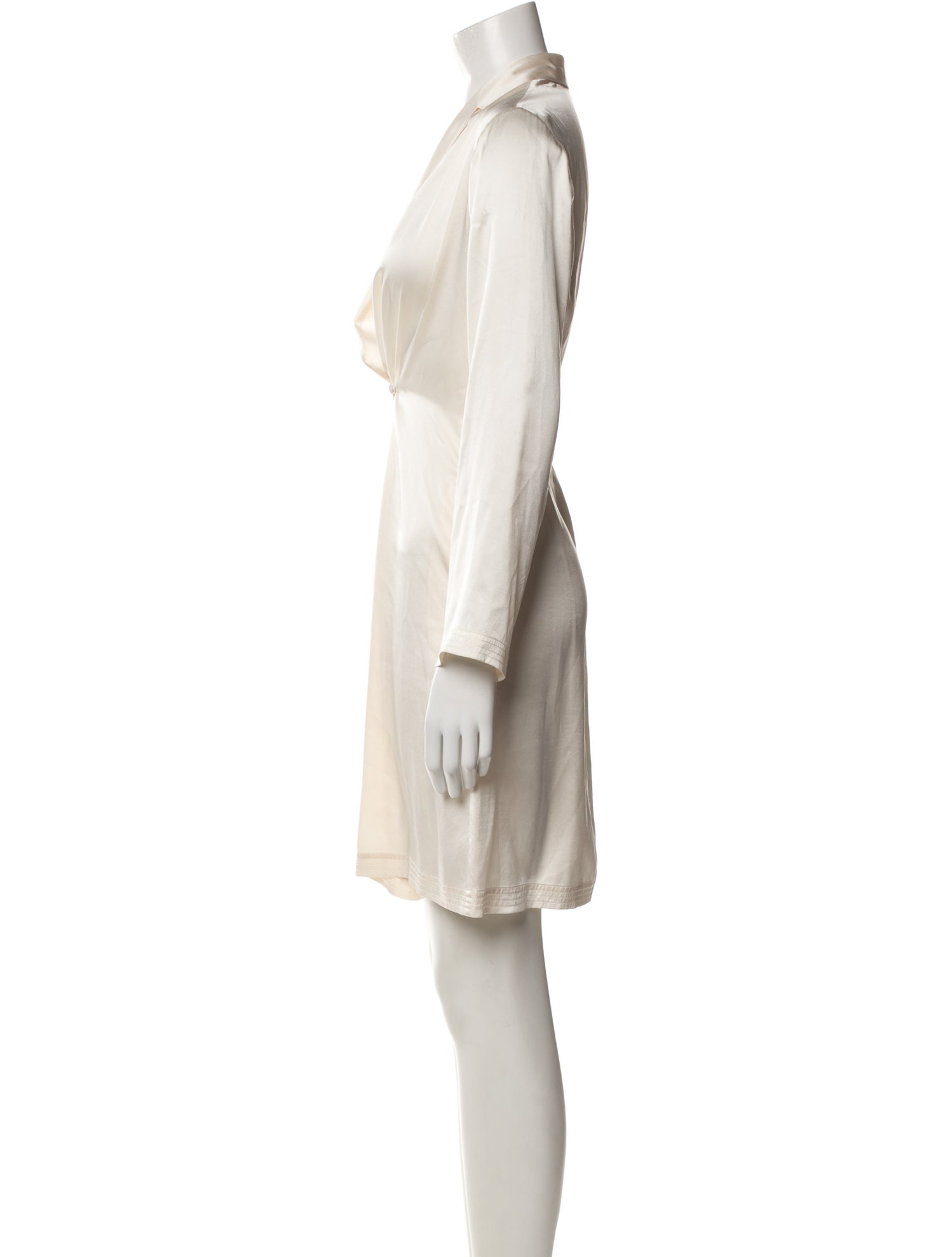 knee length dresses for ladies La Perla - Cream Women Party/Cocktail Dress