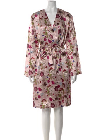 Pre-owned La Perla Silk Mini Dress In Pink