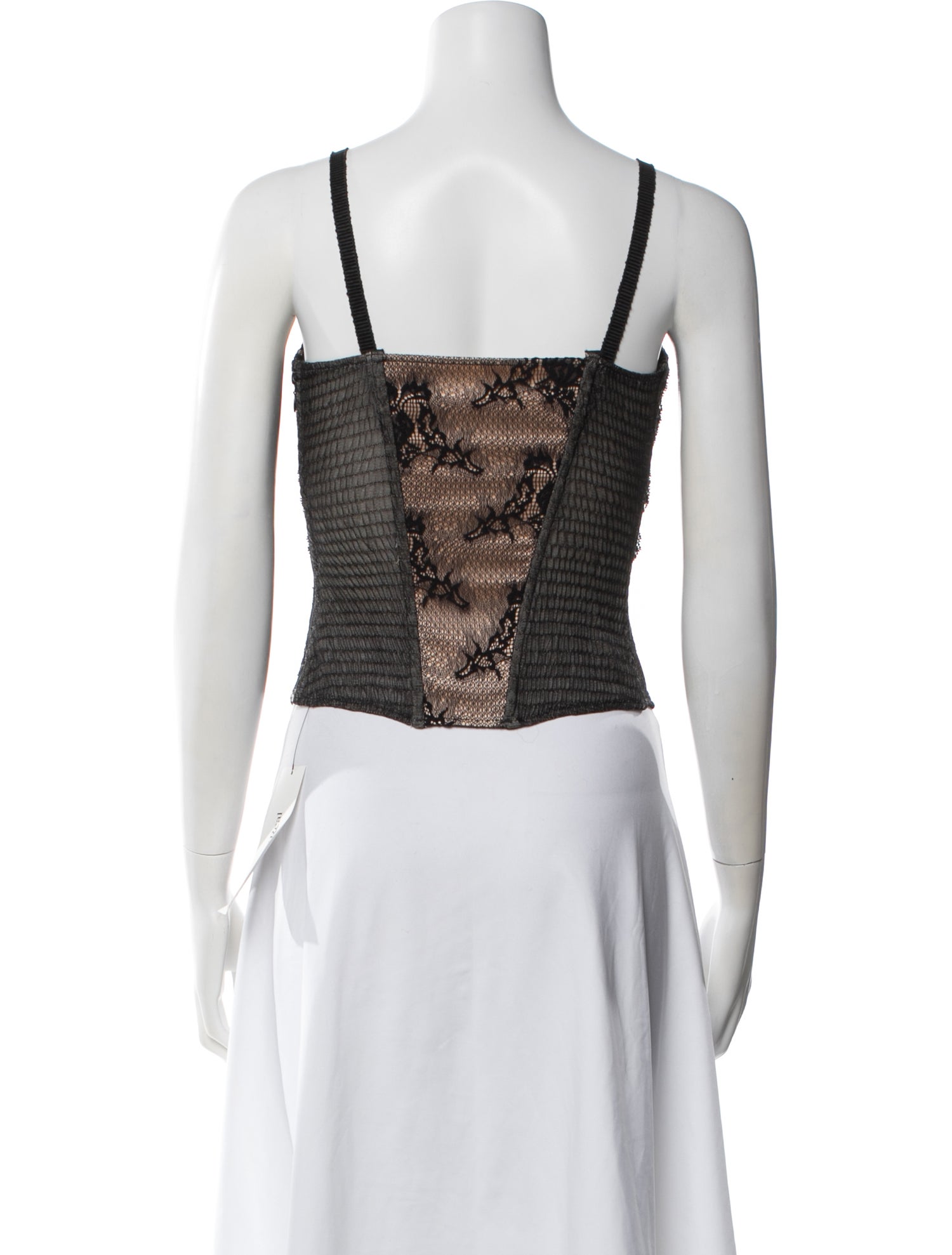La Perla La Perla Marvel Lace Top - Black Tops, Clothing
