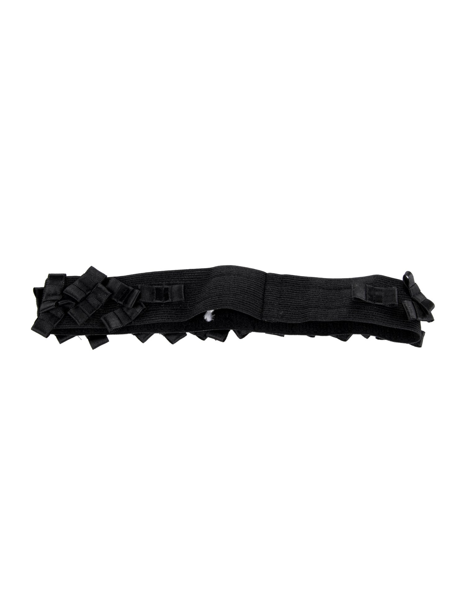 La Perla Black Elastic Hairband w/Tags
