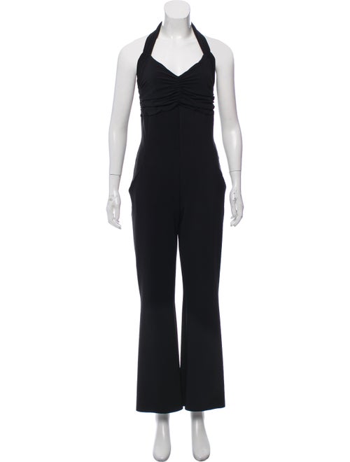 La Petite Robe di Chiara Boni Halter Flared Jumpsu