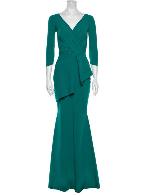 La Petite Robe di Chiara Boni V-Neck Long Dress Gr