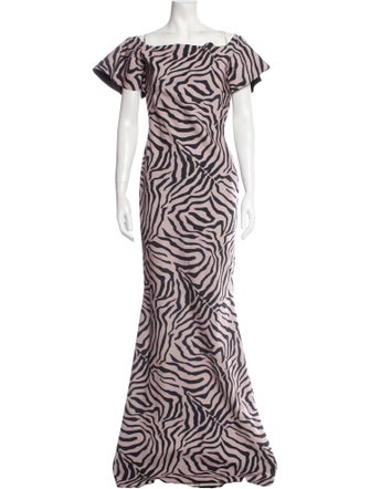 La Petite Robe di Chiara Boni Printed Long Dress