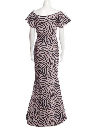 La Petite Robe di Chiara Boni Printed Long Dress