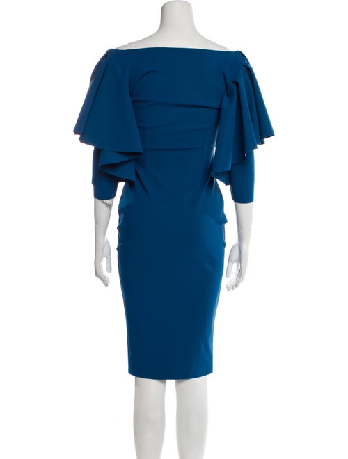 La Petite Robe di Chiara Boni Off-The-Shoulder Knee-Length Dress
