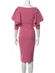 La Petite Robe di Chiara Boni Square Neckline Midi Length Dress