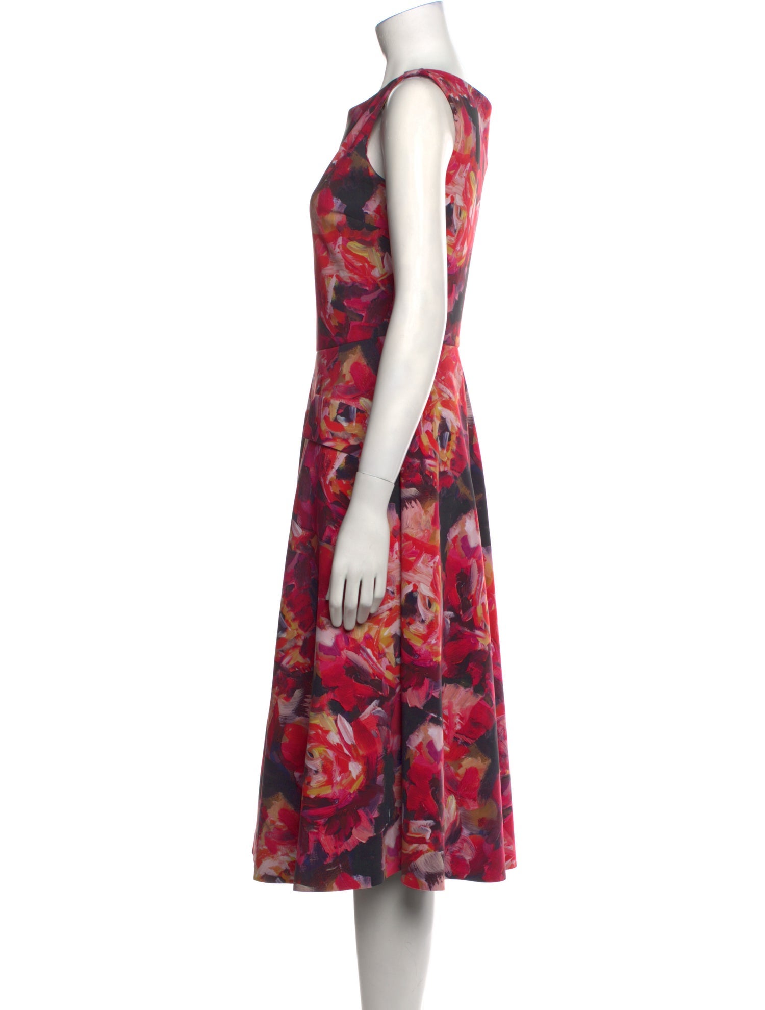 La Petite Robe di Chiara Boni Floral Print Midi Length Dress