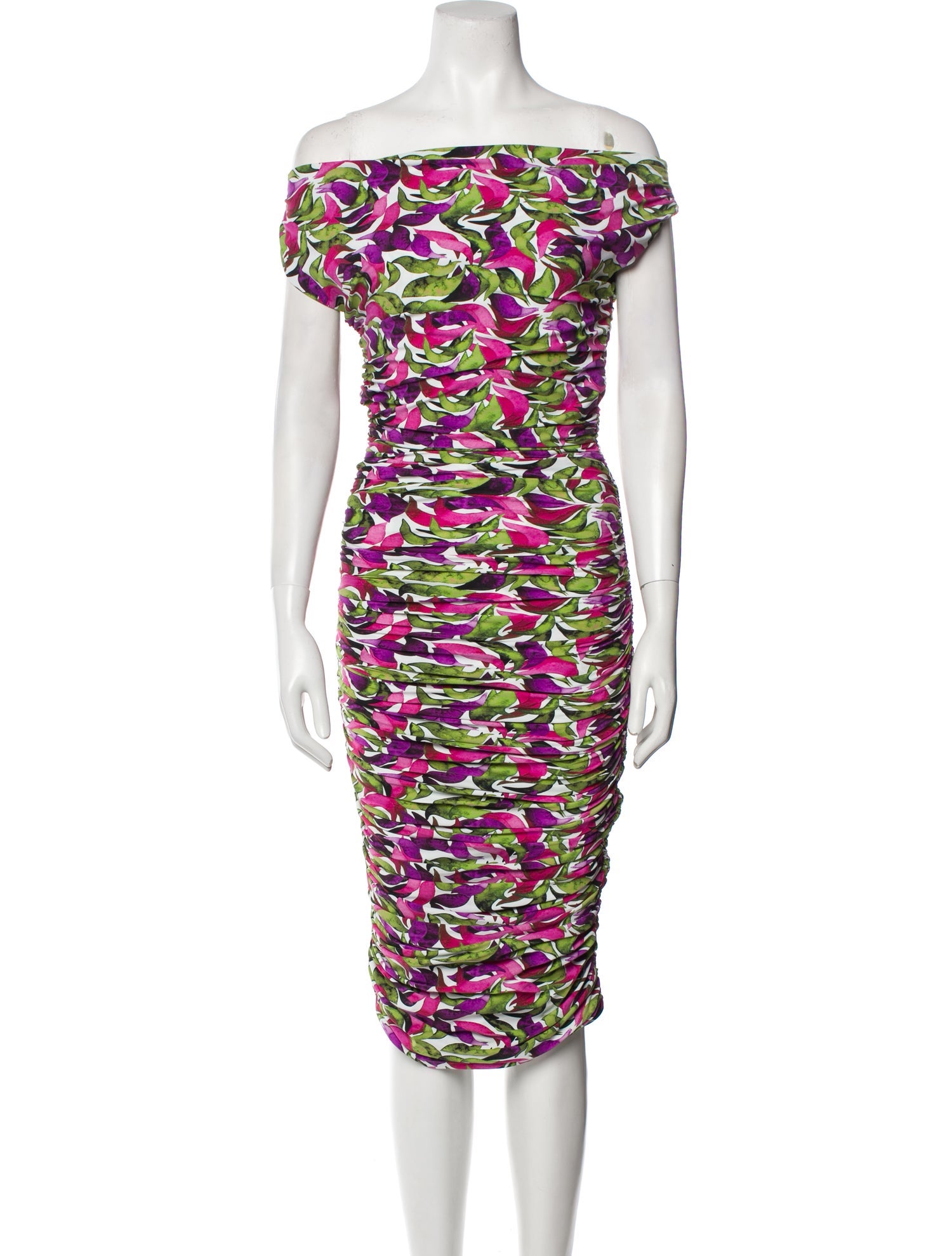 La Petite Robe di Chiara Boni Printed Knee-Length Dress