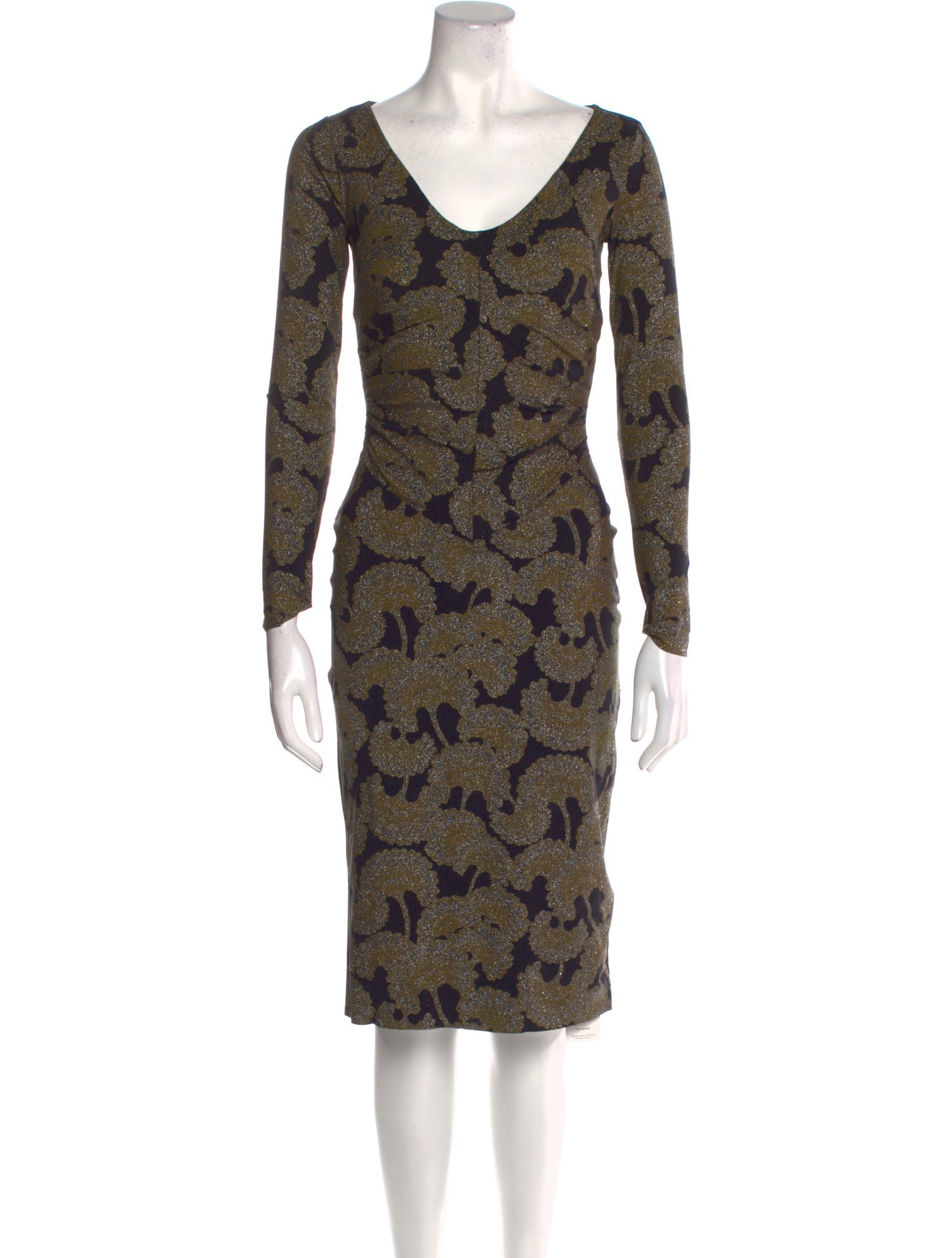 La Petite Robe di Chiara Boni Animal Print Knee-Length Dress