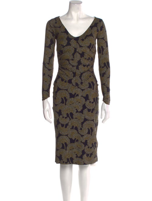 La Petite Robe di Chiara Boni Animal Print Knee-Length Dress
