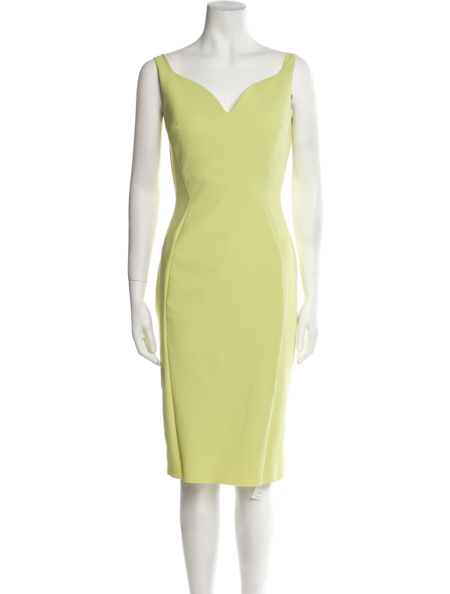 La Petite Robe di Chiara Boni V-Neck Knee-Length Dress w/ Tags