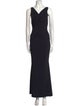 La Petite Robe di Chiara Boni V-Neck Long Dress