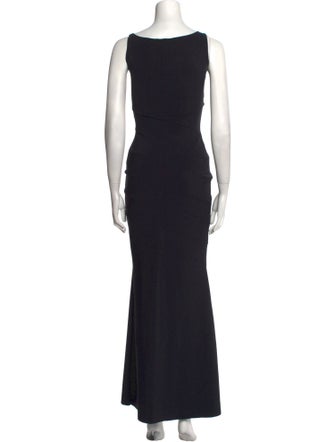 La Petite Robe di Chiara Boni V-Neck Long Dress