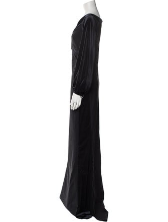 La Petite Robe di Chiara Boni V-Neck Long Dress