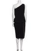 La Petite Robe di Chiara Boni One-Shoulder Knee-Length Dress