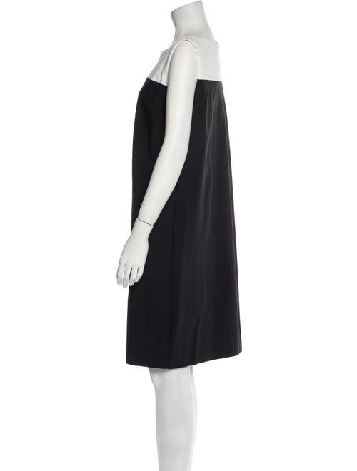 La Petite Robe di Chiara Boni Scoop Neck Knee-Length Dress