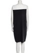 La Petite Robe di Chiara Boni Scoop Neck Knee-Length Dress