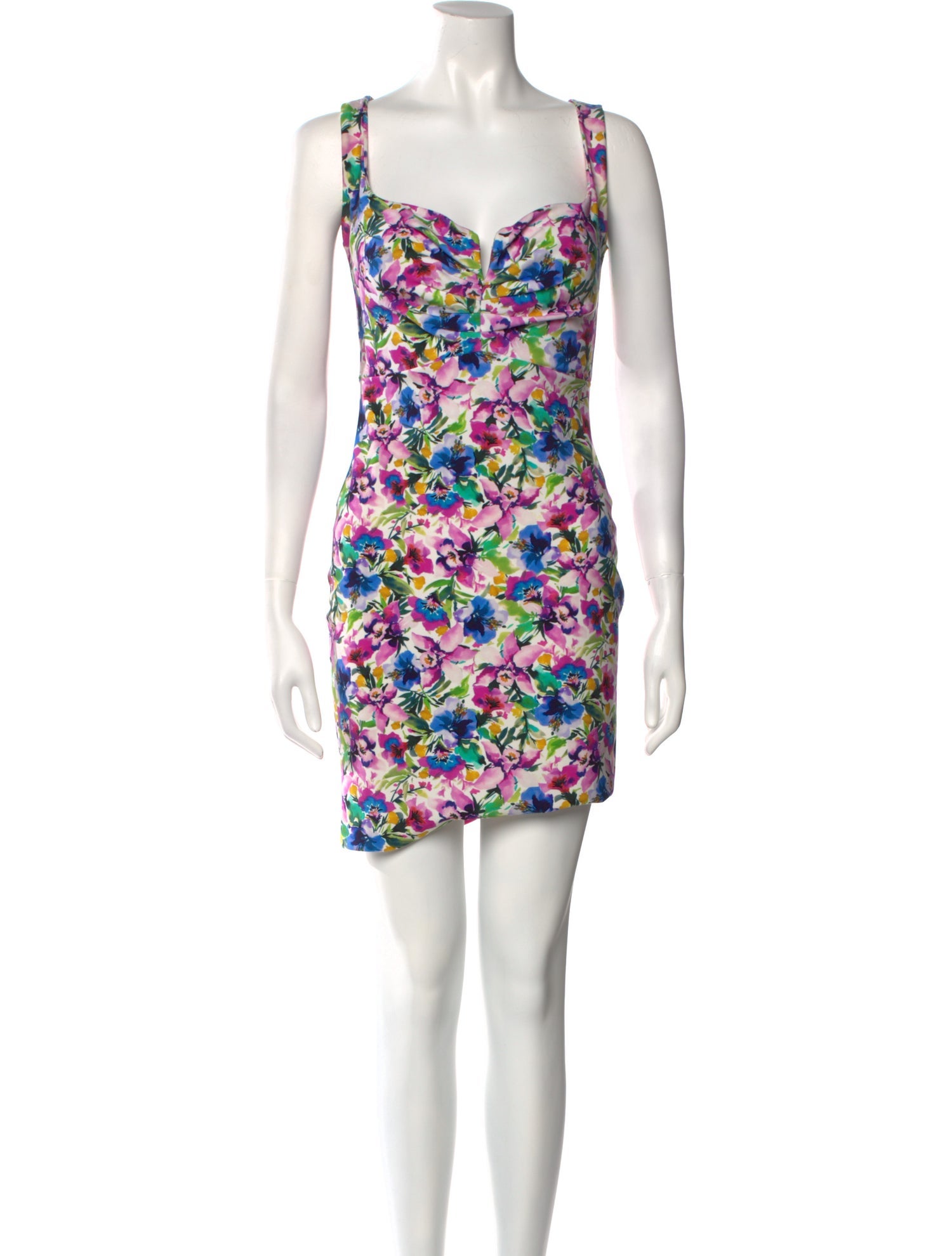La Petite Robe di Chiara Boni Floral Print Mini Dress