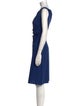 La Petite Robe di Chiara Boni V-Neck Knee-Length Dress