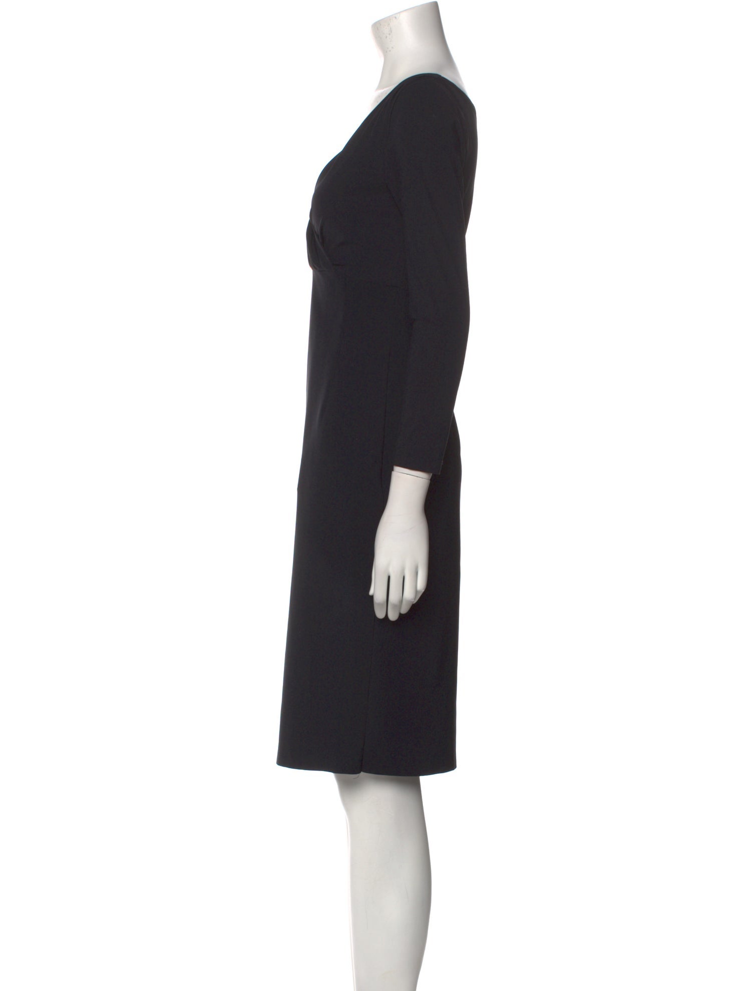 La Petite Robe di Chiara Boni V-Neck Knee-Length Dress