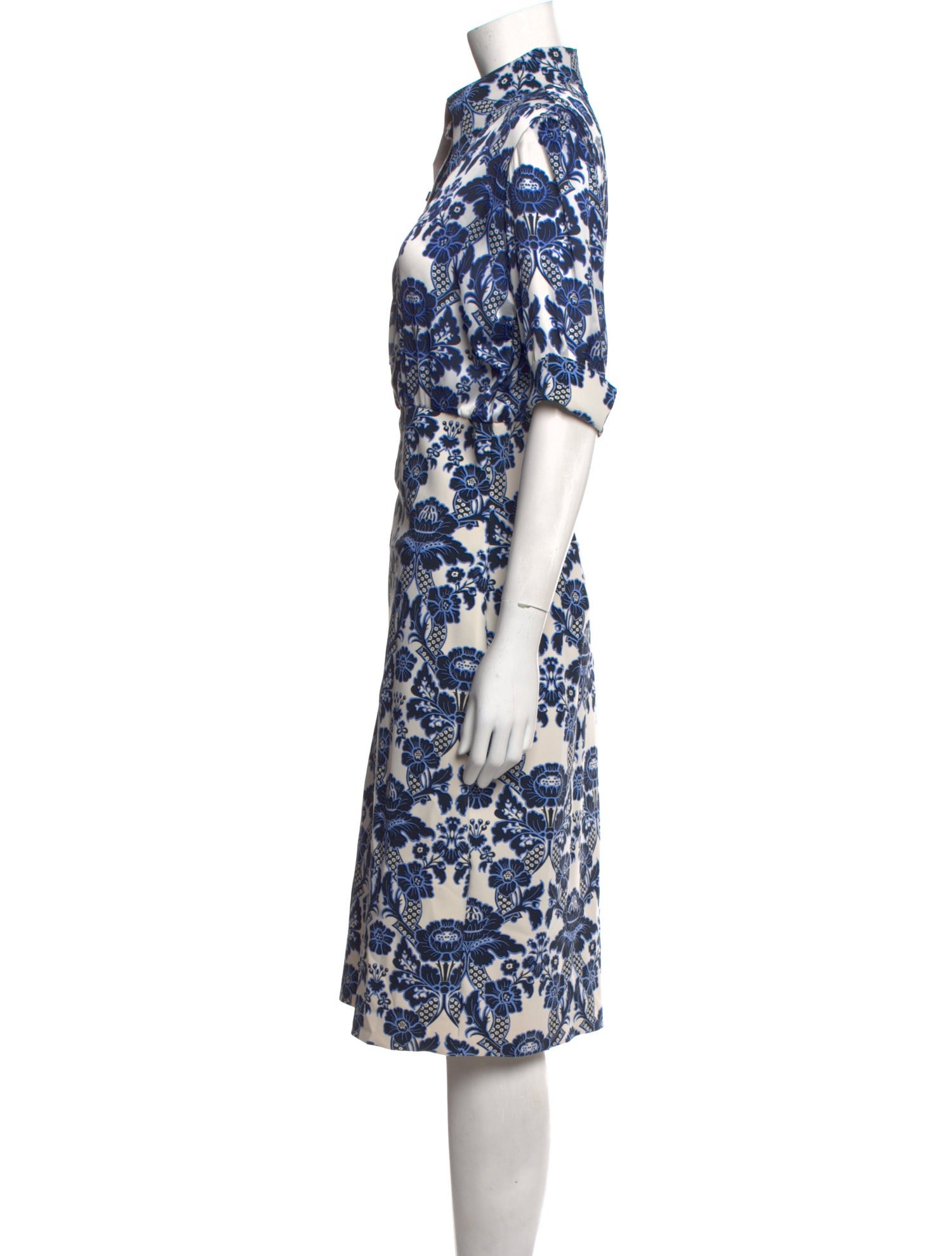 La Petite Robe di Chiara Boni Floral Print Knee-Length Dress