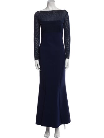 La Petite Robe di Chiara Boni Bateau Neckline Long Dress