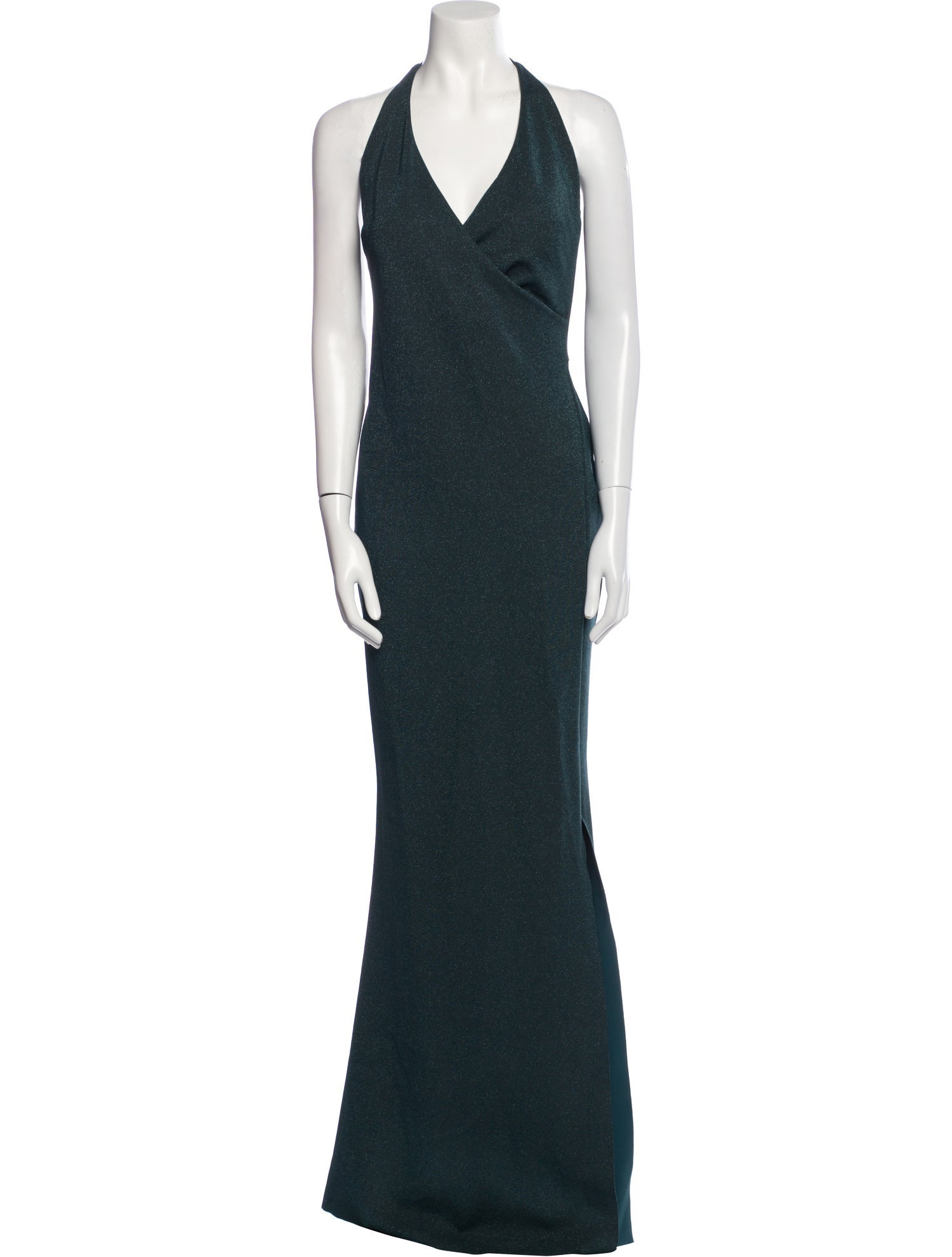 La Petite Robe di Chiara Boni Halterneck Long Dress w/ Tags