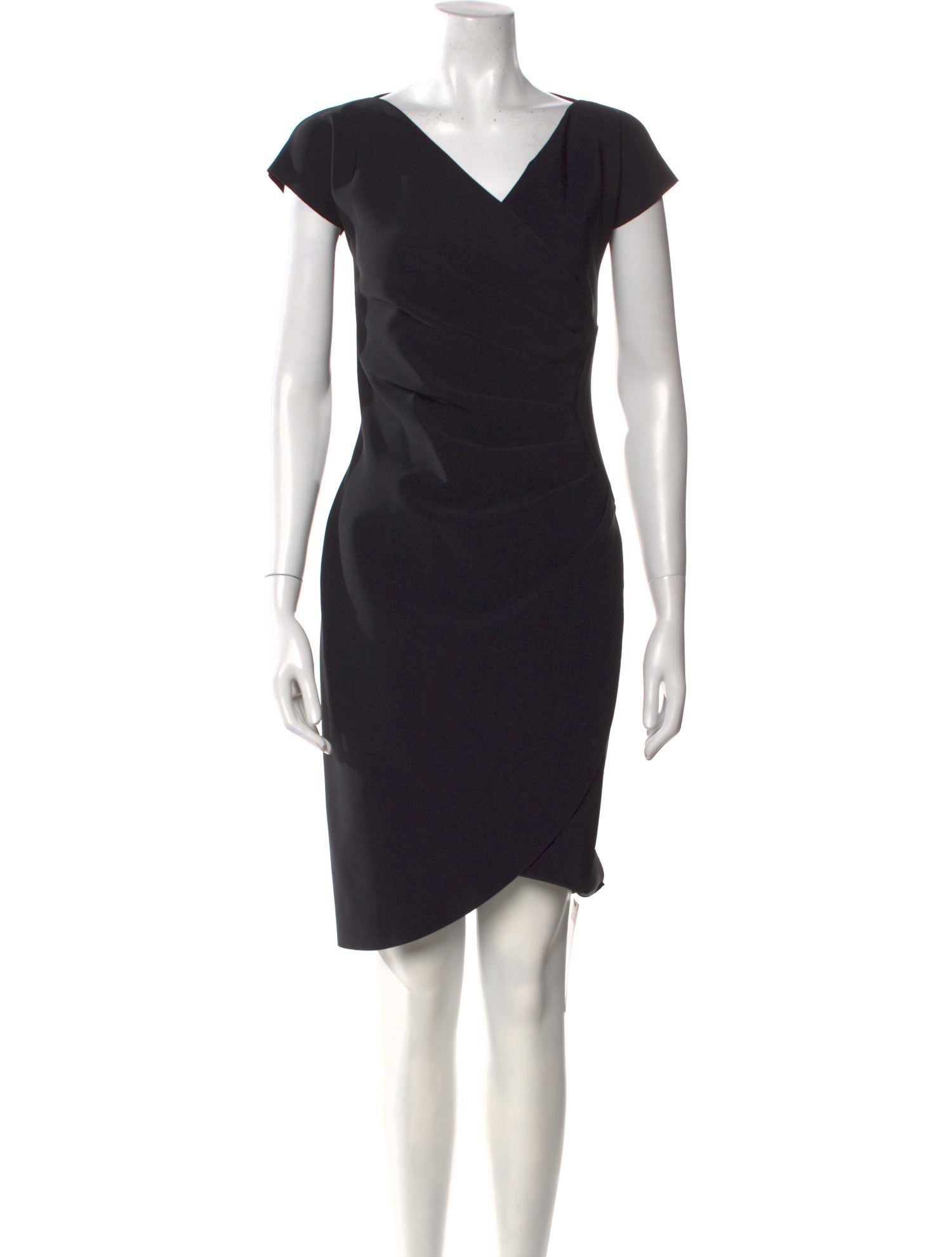 La Petite Robe di Chiara Boni V-Neck Knee-Length Dress