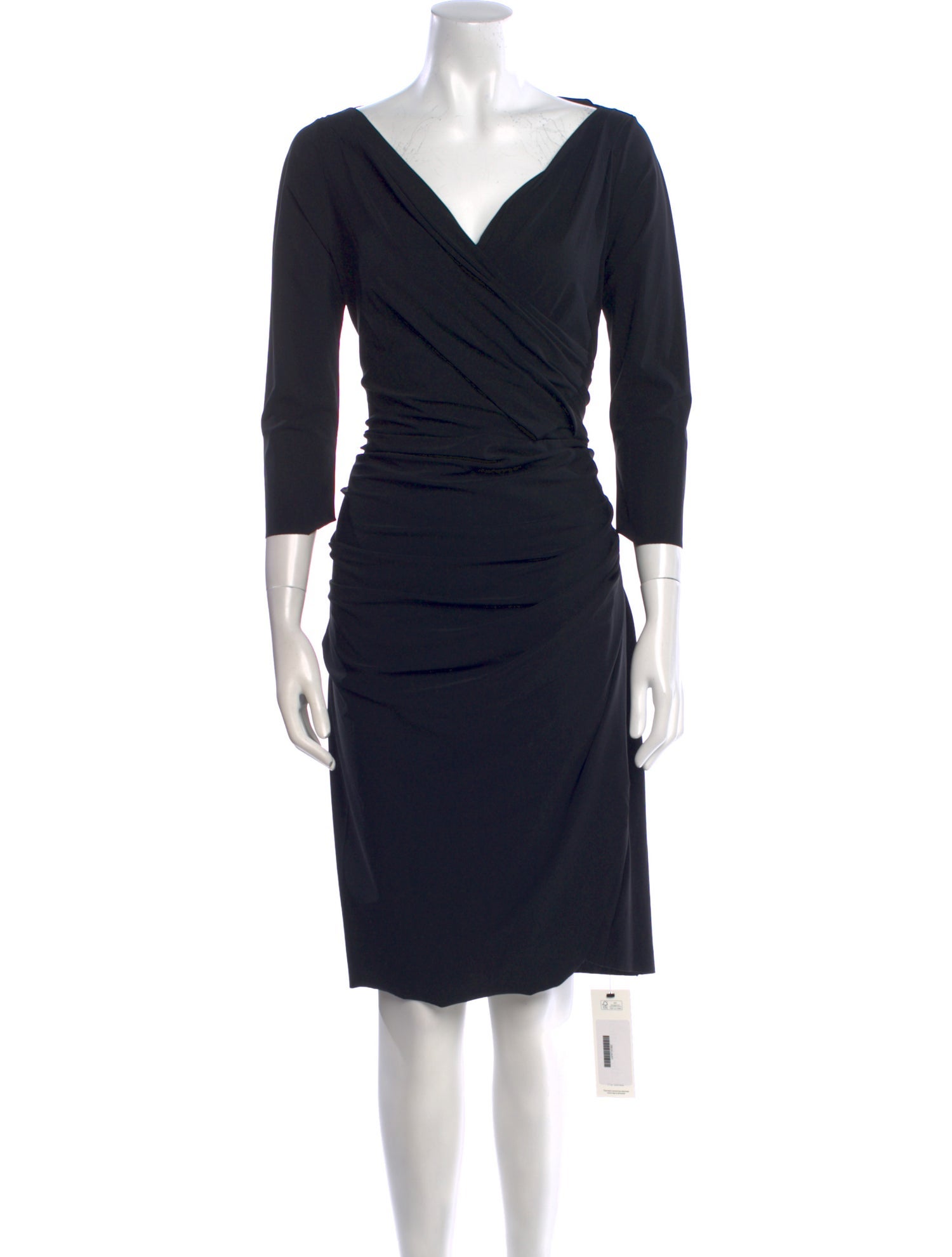 La Petite Robe di Chiara Boni V-Neck Knee-Length Dress
